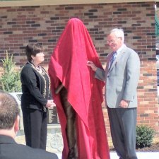 unvieling of Gov. Bert T. Combs Statue